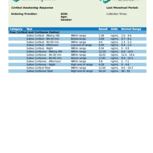 Réponse d’éveil au cortisol (CAR : Cortisol Awakening Response)